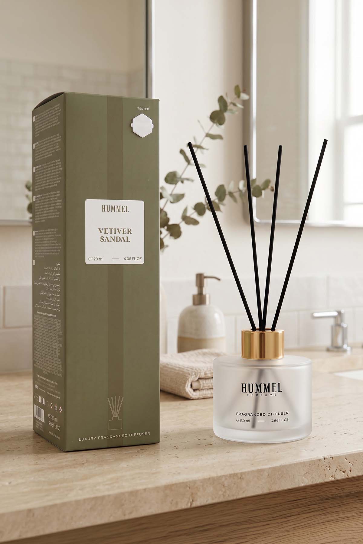 Hummel Vetiver Sandal Oda Kokusu 120 ML
