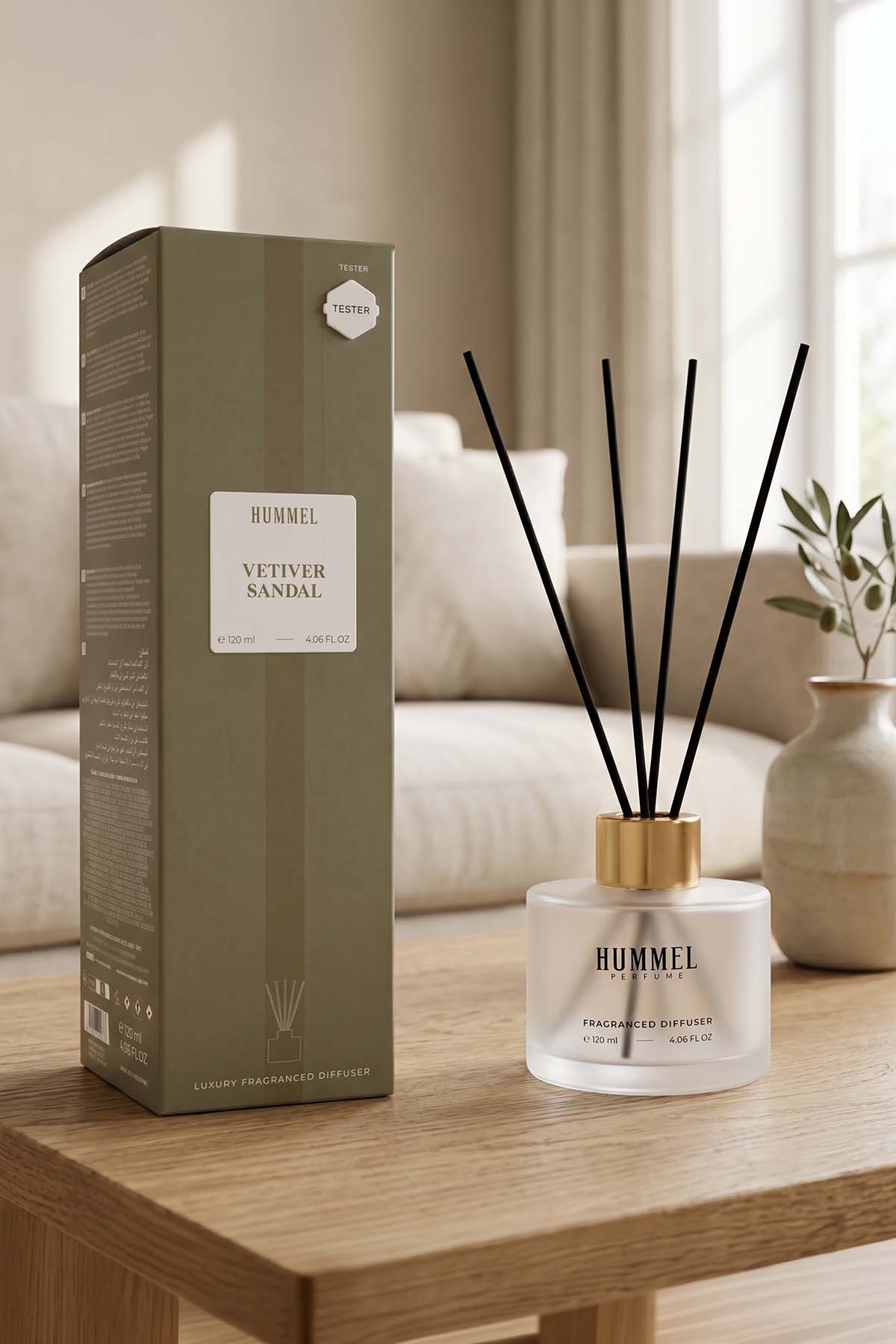 Hummel Vetiver Sandal Oda Kokusu 120 ML